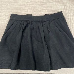 Banana republic black circle skirt